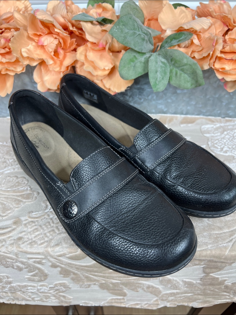 Clarks Collection Cora Daisy Loafers Size 9.5
